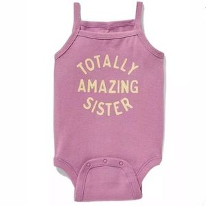 Old Navy Graphic Tank Bodysuit for Baby Girl